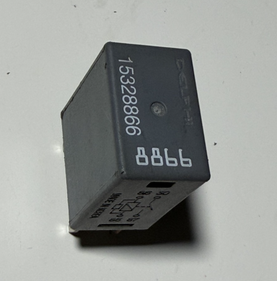 Delphi AC Compressor 4 Pin Multi-Purpose Relay 15328866 Gray