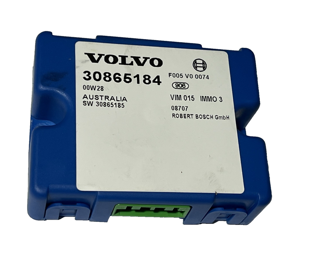 00 01 02 03 04 Volvo S40 V40 Theft Immobilizer Computer Module OEM 30865184