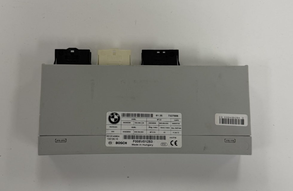 13 2013 BMW 535i Rear Tailgate Trunk Lid Lift Control Module F005V01253