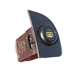 96 97 98 1996 1997 1998 Honda Civic Windshield Defrost Switch M15777 Black