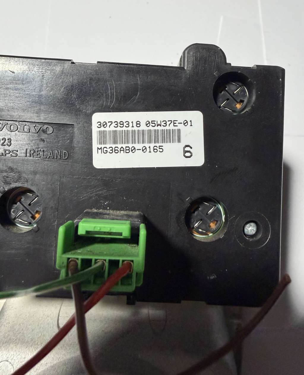 2003-2014 Volvo XC90 Headlight Head Light Fuel Control Switch 30739318