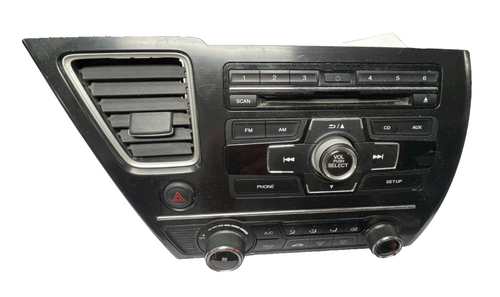 CD MP3 AM FM Radio Player with Vent 39100 TR3 A314 M1 fits 2013-2015 Honda Civic