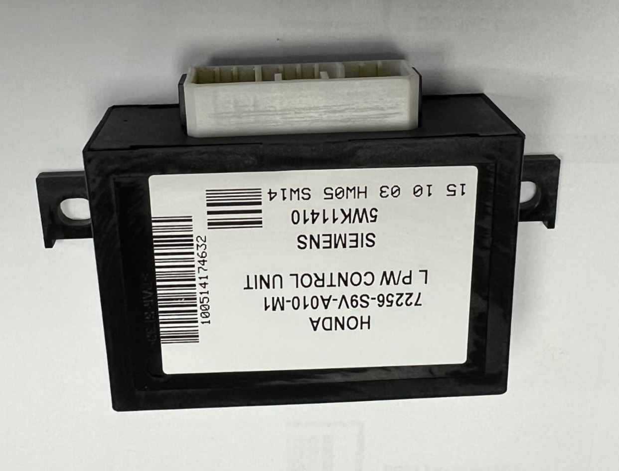 03 04 05 06 07 08 Honda Pilot Window Control Module LH 72256 S9V A010 M1 Black
