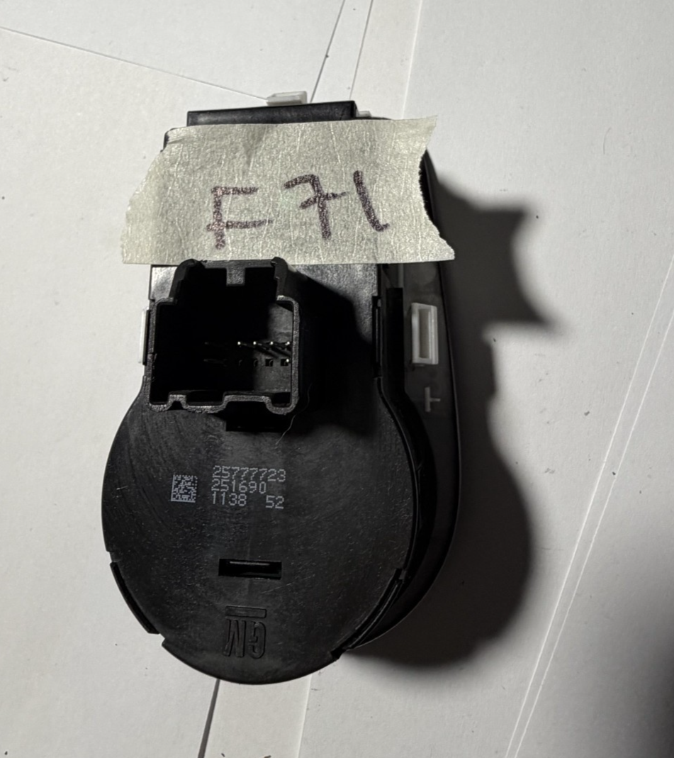Headlight Light Dimmer Control Switch Button 25777723 fits 10-16 Cadillac SRX