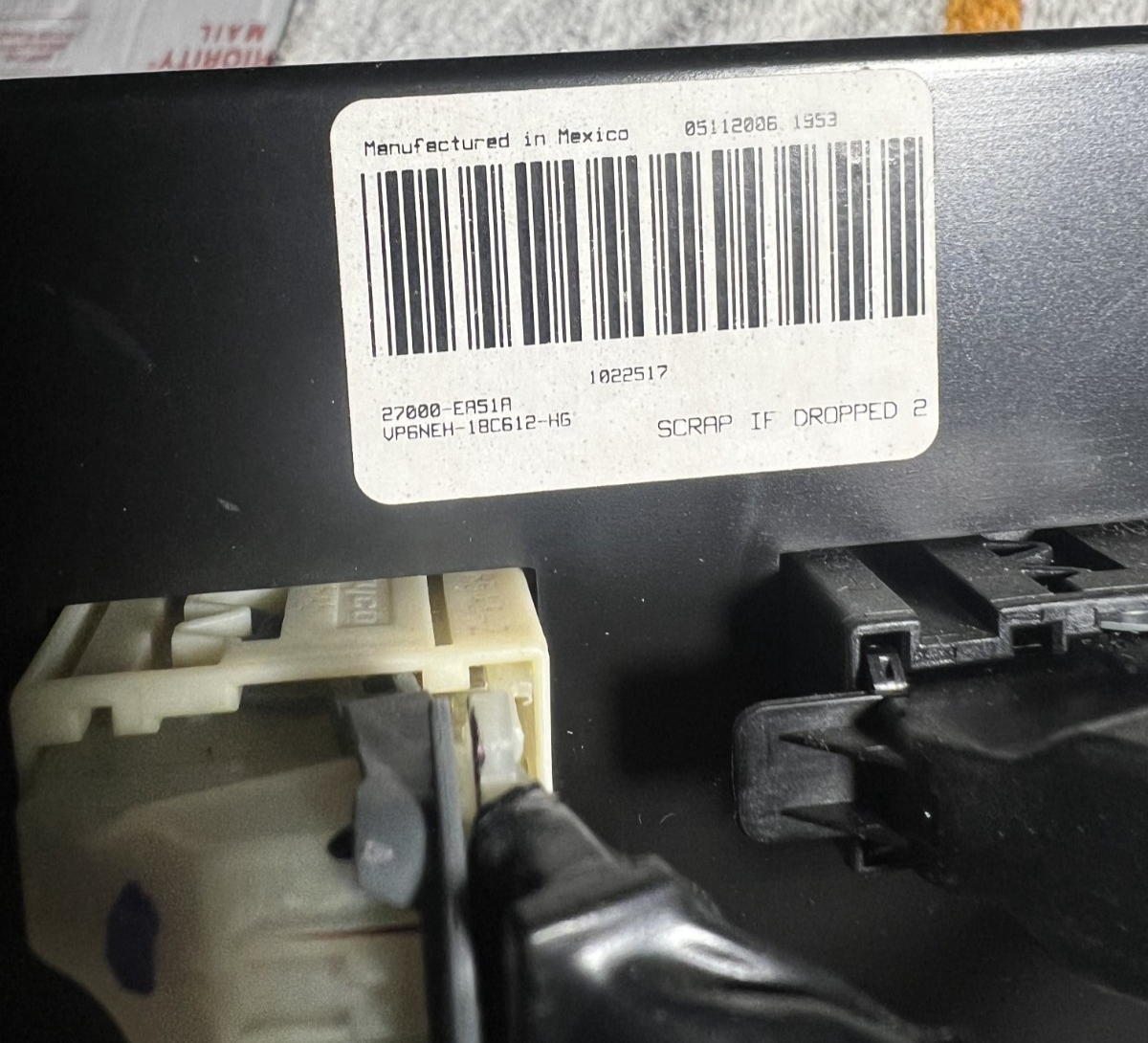 05 06 07 Nissan Pathfinder AC Heater Climate Control Temperature 27000 EA51A