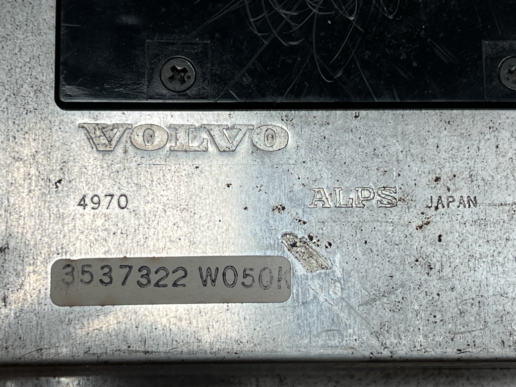 AC Heater Climate Control Panel 3537322 fits 1994 1995 1996 1997 Volvo V90 S90