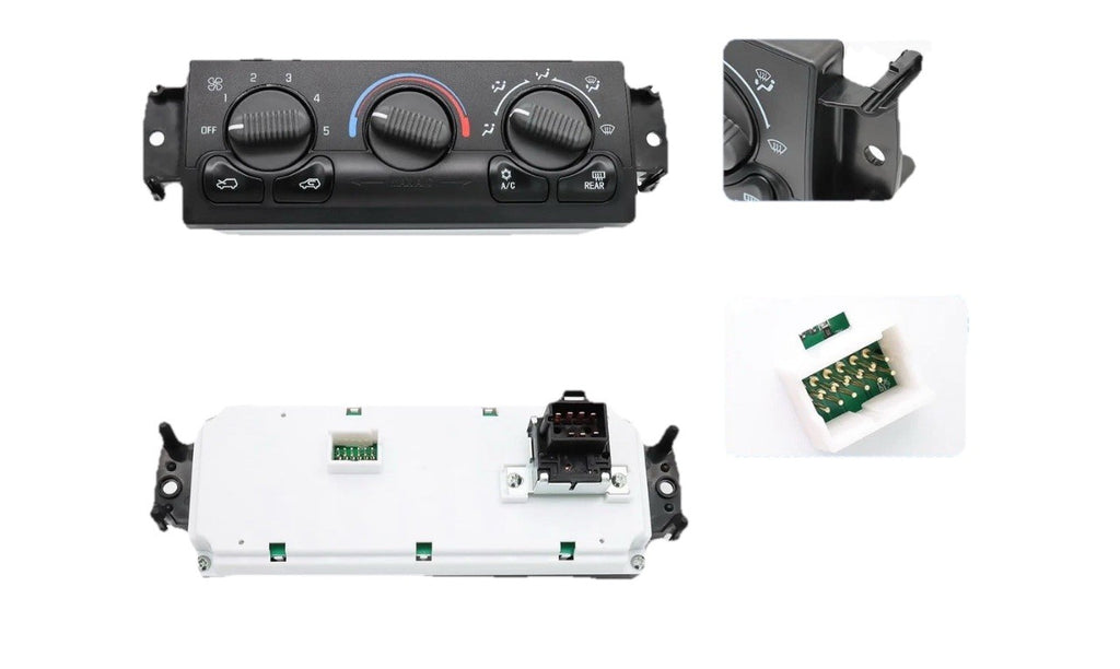 Front Climate Control Module Compatible with 1999-2002 Chevrolet Silverado 1500