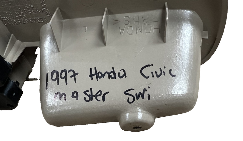 97 1997 Honda Civic Master Window Switch Left LH Driver Gray