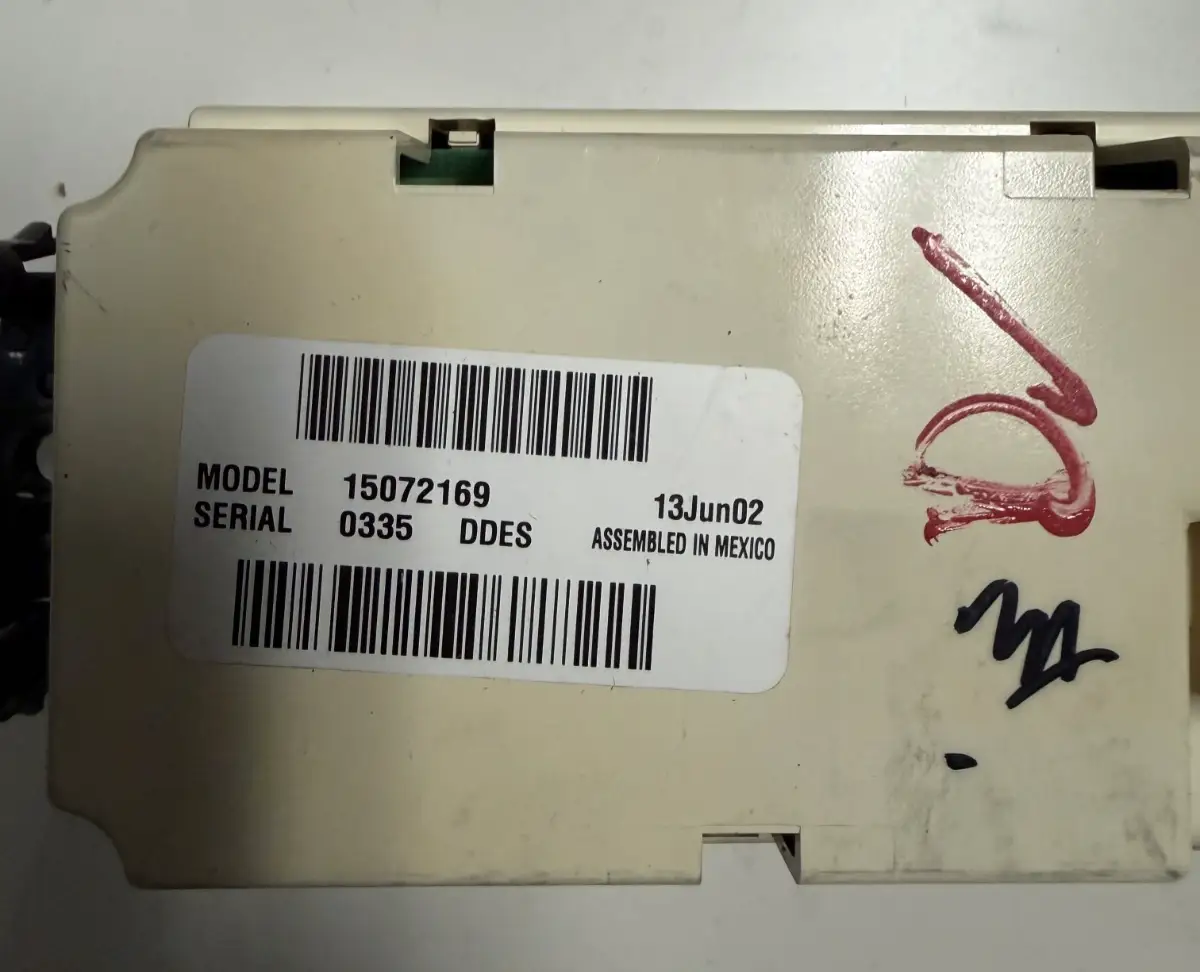 2002 Escalade Tahoe Yukon AC Heater Climate Temperature Control 15072169 by General Motors
