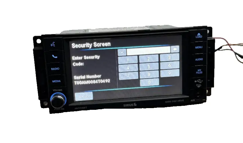 AM FM CD Touchscreen Radio 05091331AF fits 13-16 Chrysler Town & Country by Chrysler