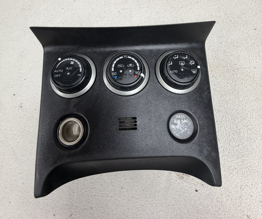 11 12 13 Nissan Rogue Temperature Climate Control Panel Bezel Trim 27500 1VK0A