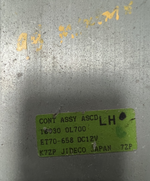 1996-1999 Nissan Maxima Cruise Speed Control Module OEM 18930-0L700, ET70-658