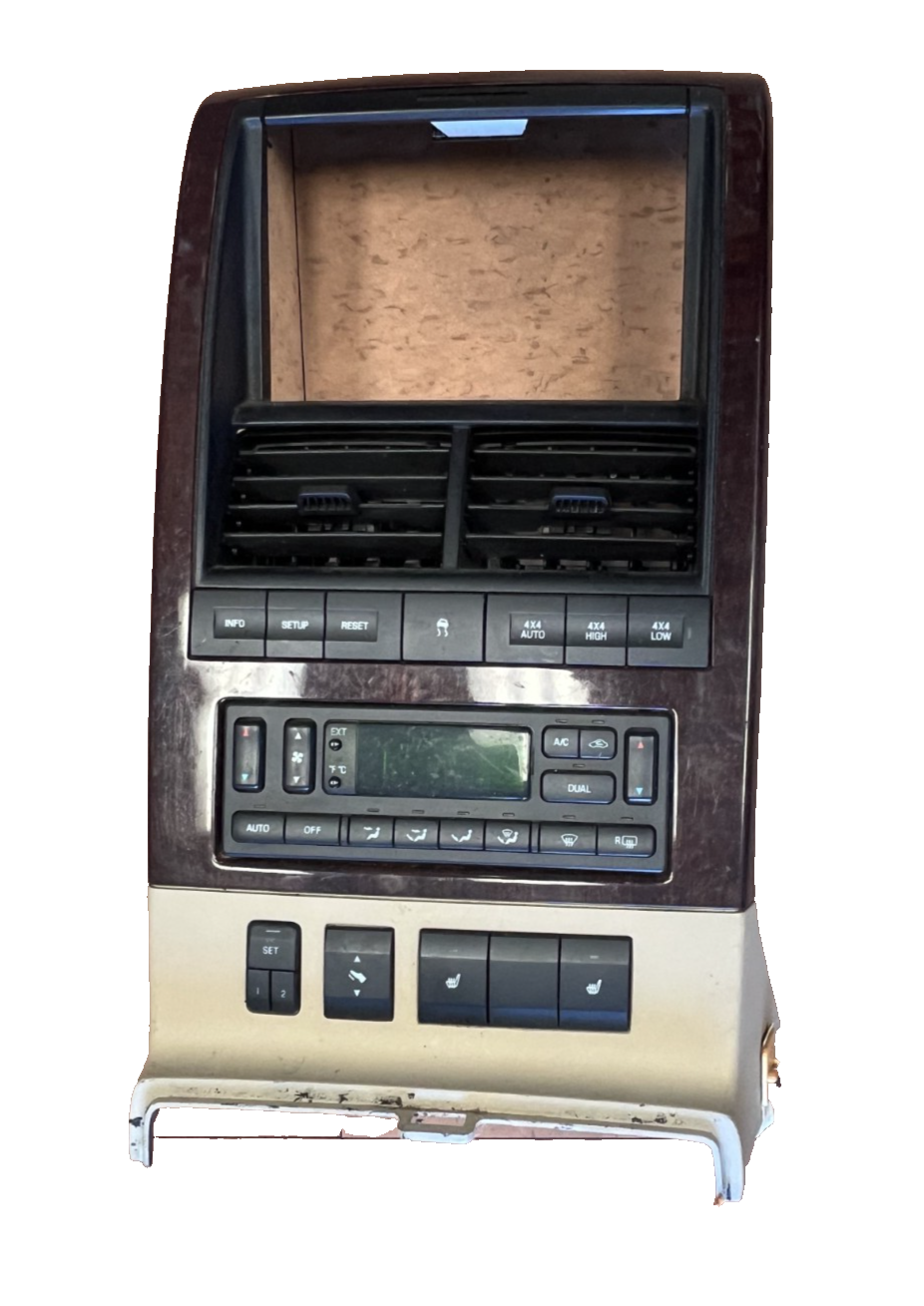 2006-2010 Ford Explorer AC Heater Climate Control Trim Panel 6L24 18C612 AF