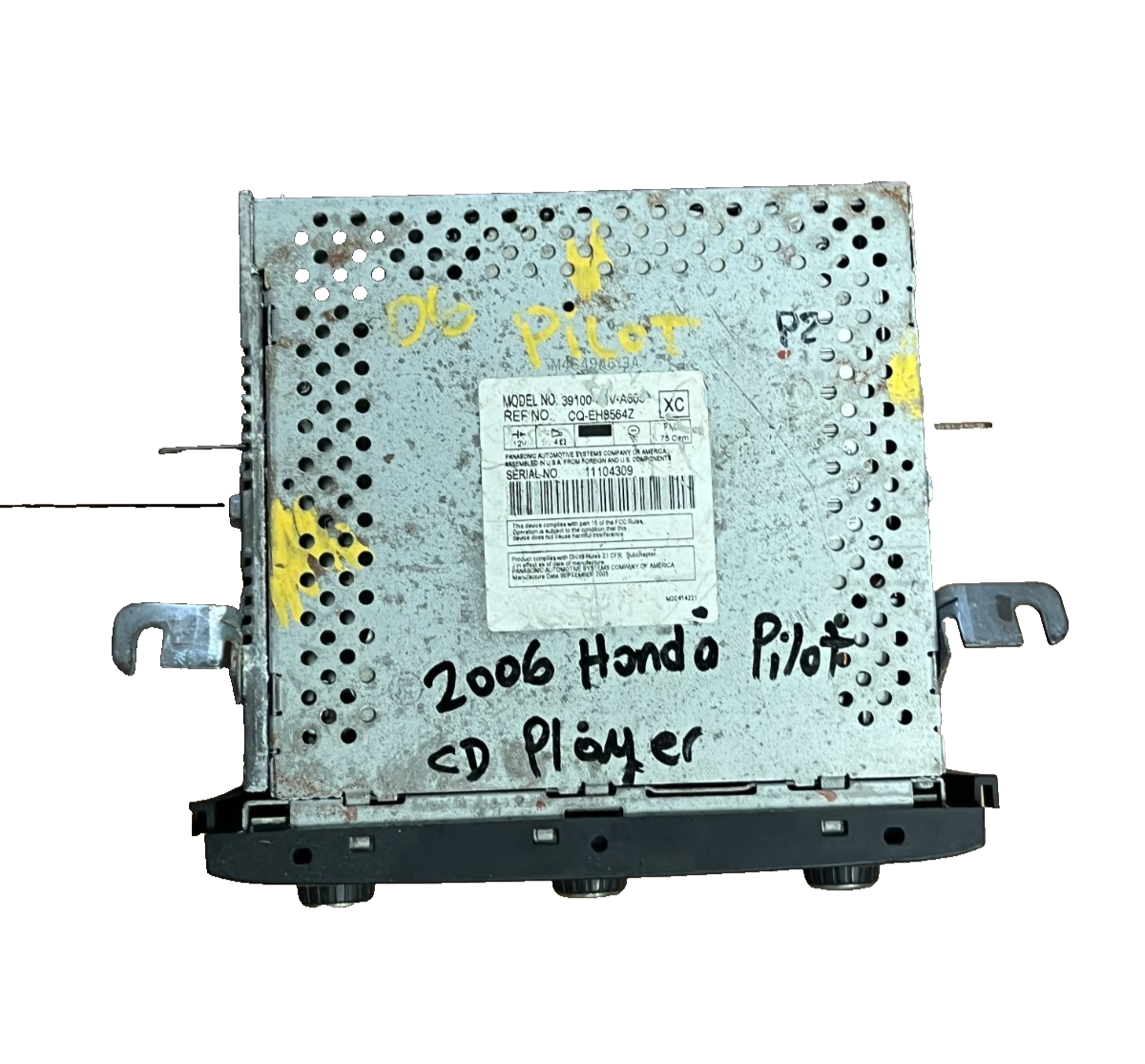 2006-2008 Honda Pilot AM FM CD Player Radio Receiver OEM 39100-S9V-A500