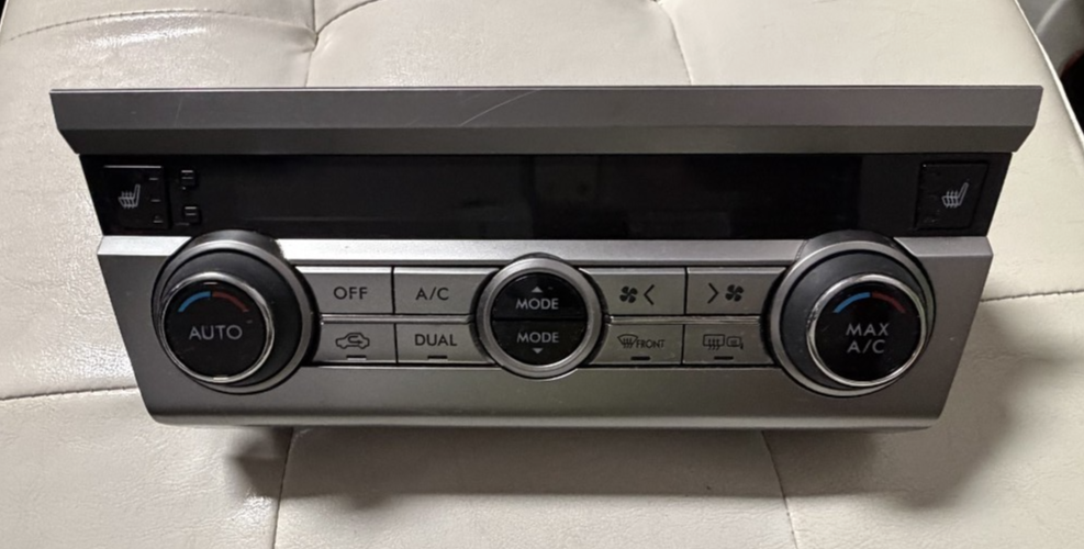 2016-2017 Subaru Outback AC Heater Temperature Climate Control 72311 AL11B