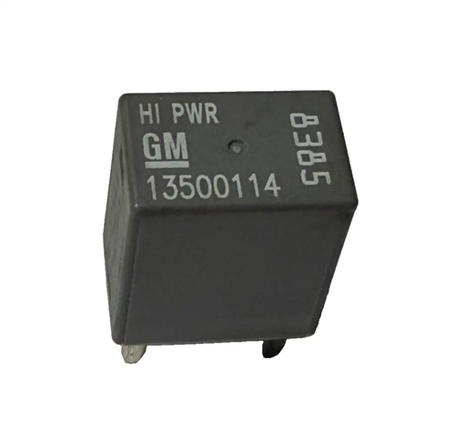 12 2012 Chevrolet Chevy Aveo High Power 4 Pin Multi-Use Relay 13500114 Gray by General Motors