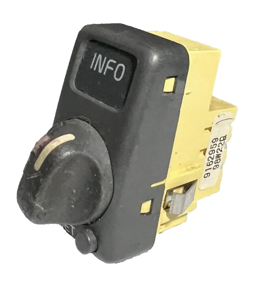 Trip Computer Reset Info Switch 9162959 fits 98 99 00 01 02 03 04 Volvo C70 S70 by Unbranded