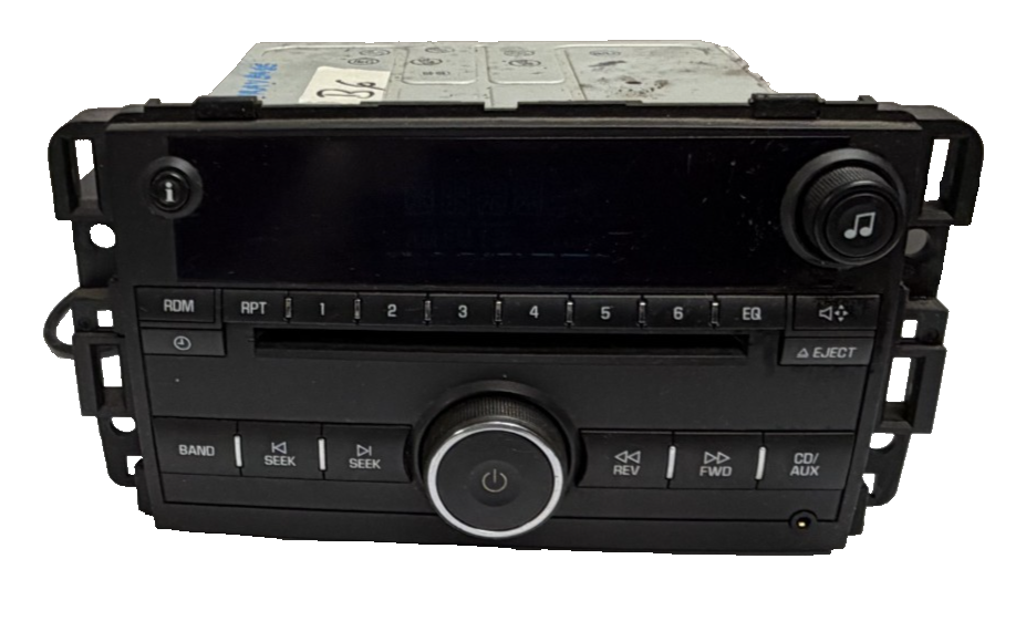 09 2009 Chevrolet Traverse AM FM CD Player Radio Auxiliary Input 20756283