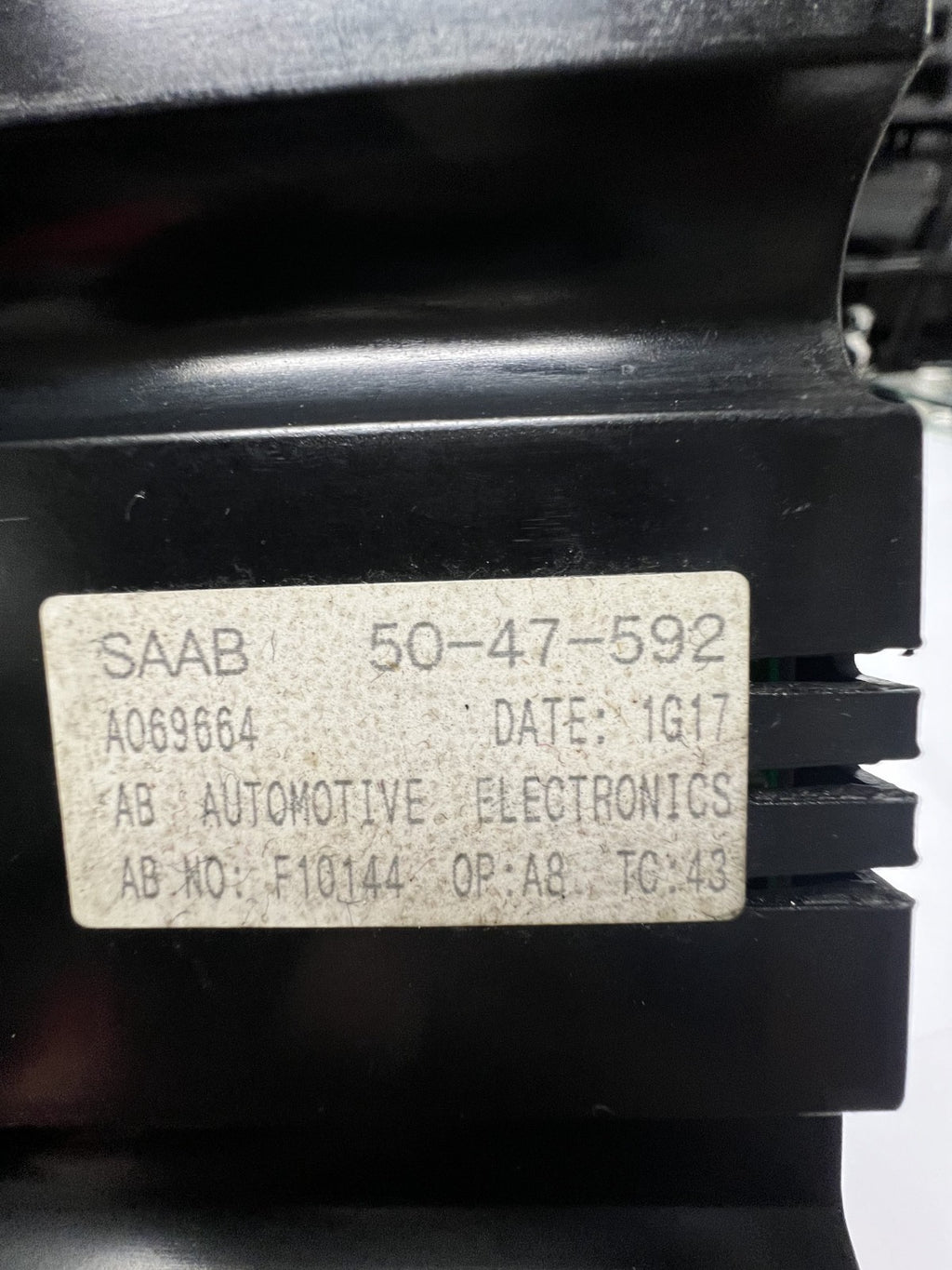 1999–2003 Saab 9-5 AC Heater Climate HVAC Temperature Control 50 47 592