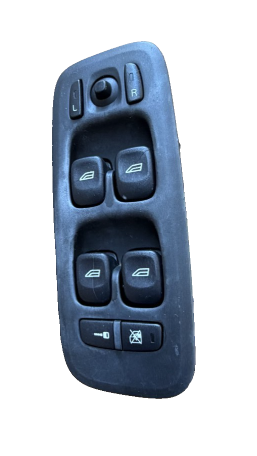Master Window Switch Left LH Driver Side 09193383, 9401804 fits 02-08 Volvo S60