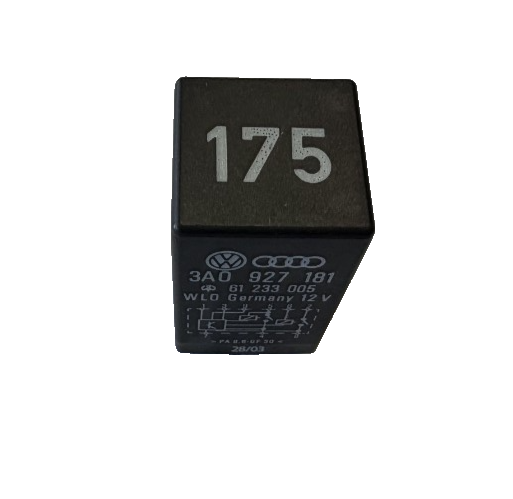 99-05 Volkswagen Jetta Accessory Power Relay 3A0 927 181, 61 233 005 Black by Volkswagen