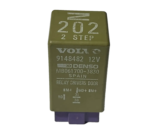 1993-1997 Volvo 850 Driver Door Lock Relay 12V OEM 9148482, MB061700-3830 by Volvo