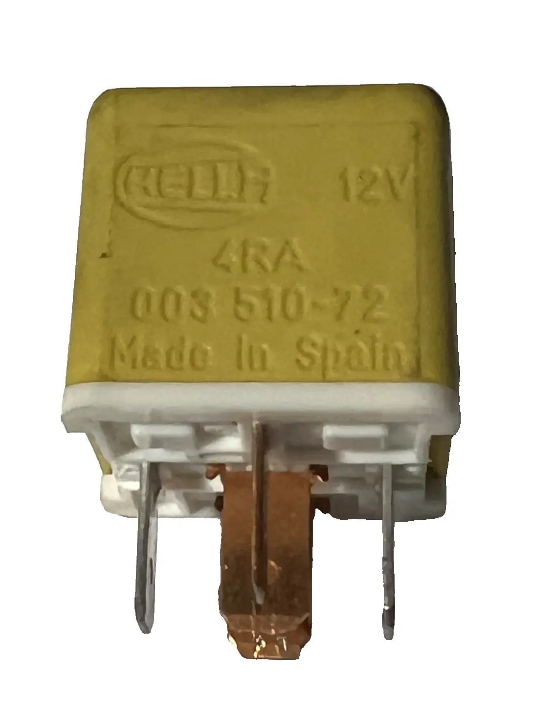 Relay 12V 4RA 003 510 72 fits 1993-2000 Volvo 740 850 C70 S70 V70 Yellow by Hella