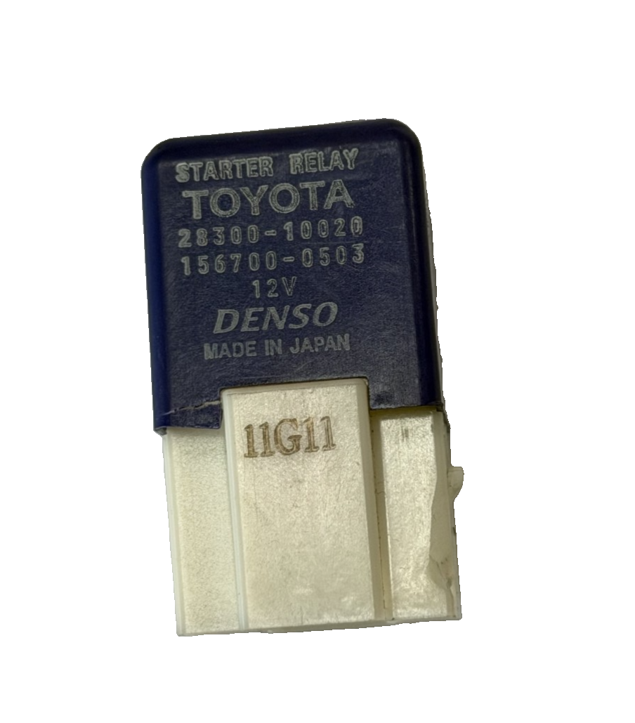 2003-2008 Toyota Matrix Denso 4 Pin Starter Relay 12V 28300 10020, 156700-0503