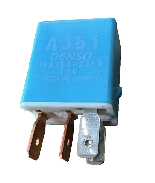Denso 4-Pin Relay 12V 156700 2560 Blue fits 04 2004 Mazda RX8 2.6 Petrol
