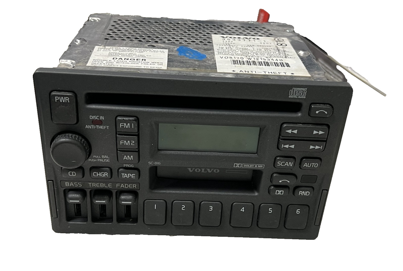 Radio Stereo CD Player 3533771 1 fits 97 98 99 00 01 02 03 04 Volvo 850 S70