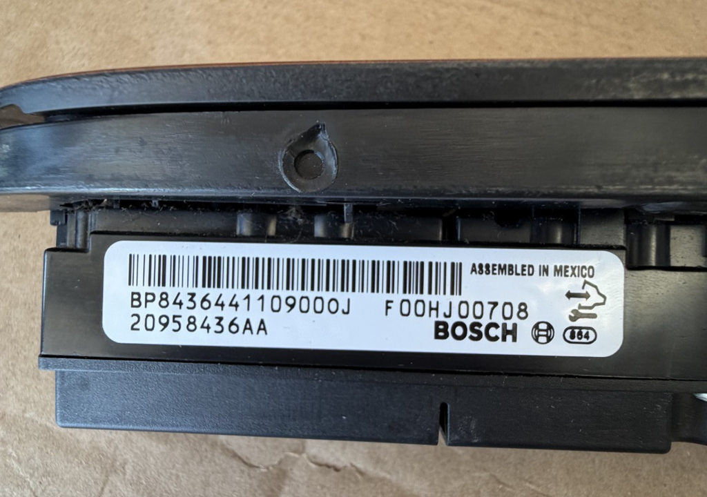 2010-2017 Buick Enclave Driver Left Door Master Power Window Switch Brown