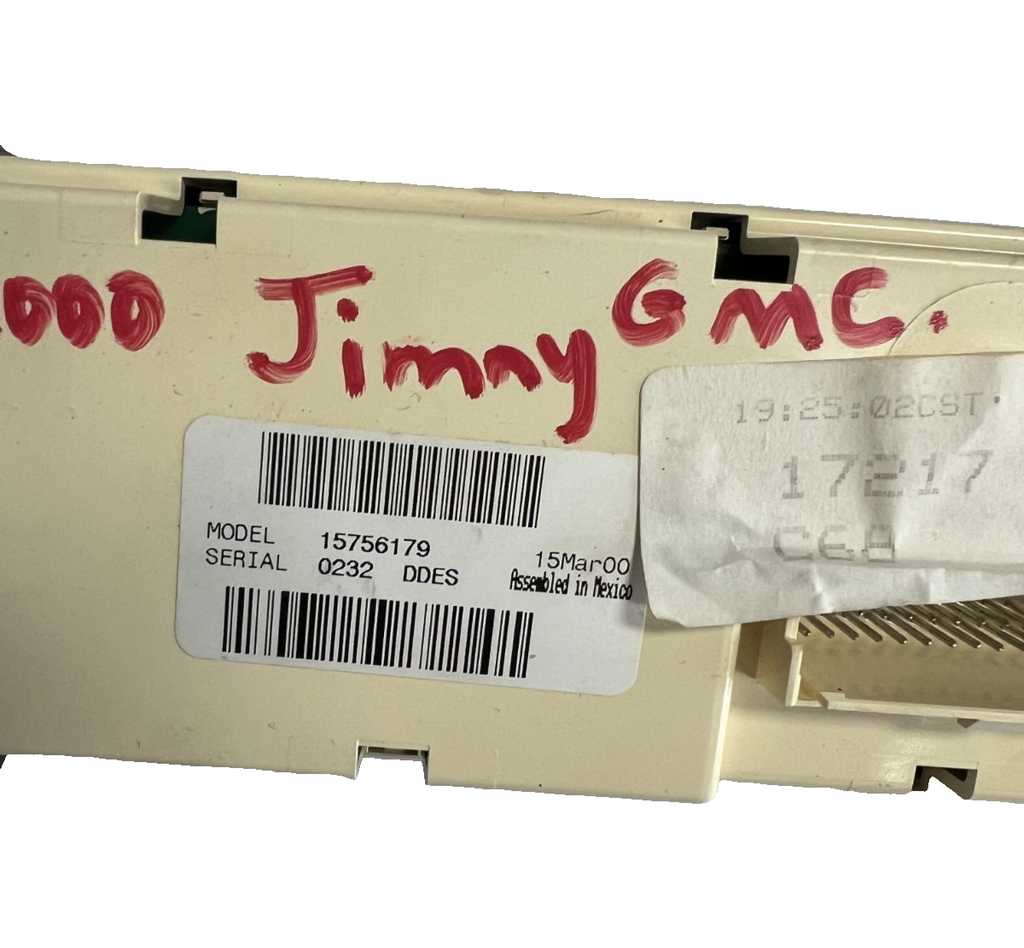 1999 2000 2001 GMC Jimmy Auto Temperature Climate Control OEM 15756179