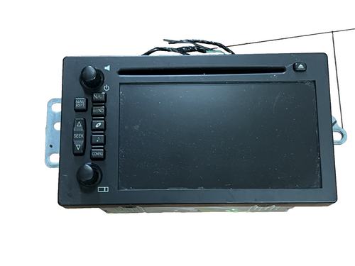 2005-2007 Buick Rainier AM FM Radio Navigation Screen CD Player OEM 15800000