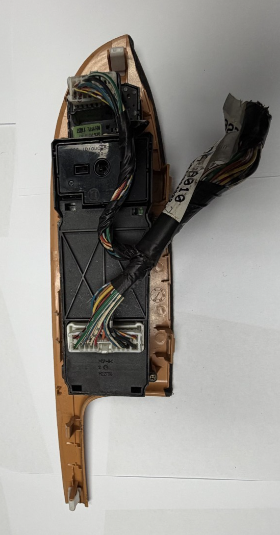 2005-2007 Honda Accord Master Window Control Switch Left M22758 Woodgrain