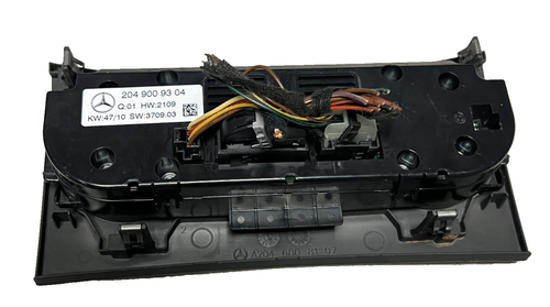 08-11 Mercedes W204 C300 AC Heater Climate Temperature Switch 204 900 93 04