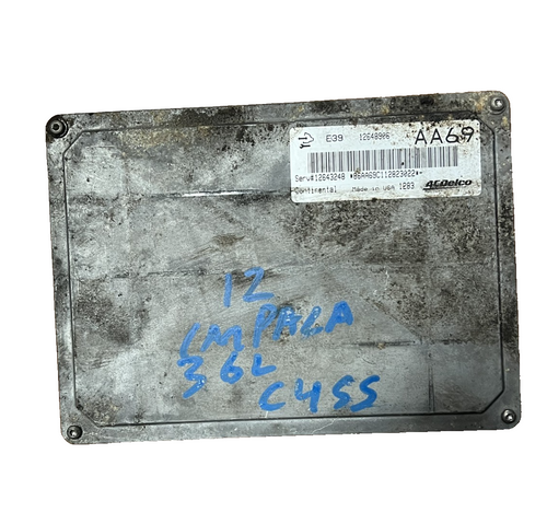 2012-2013 Chevrolet Impala 3.6L Engine Control Module ECM OEM 12648906