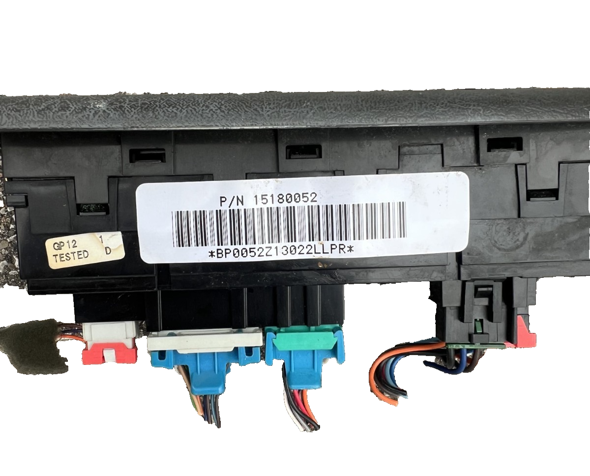 2002-2005 Chevrolet Trailblazer Master Driver Window Switch OEM 15180052