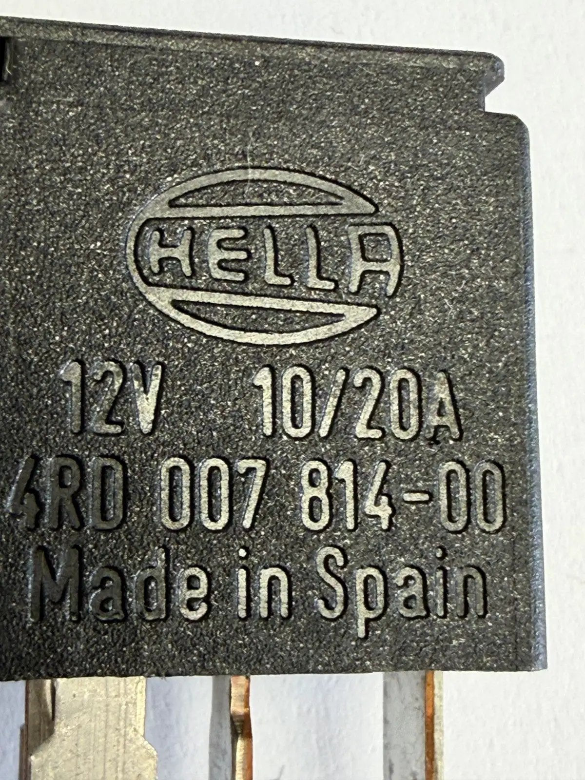 Volvo Hella Multipurpose 5 Pin Relay 12V 10 20A 9441161, 4R0 007 814 00 by Hella