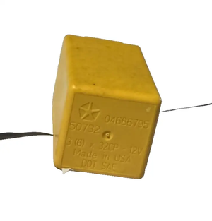 Turn Signal Flasher Relay 04686795 50732 Yellow Fits 98 99 00 Dodge Caravan