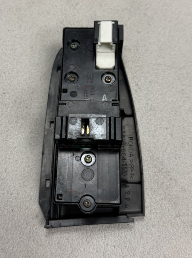 1996-2000 Honda Civic 4DR Master Power Window Switch Left LH M15816 Black