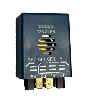 1975-1982 Volvo 240 Seat Belt Reminder Relay 1362268 5SA 004 396 00 Blue