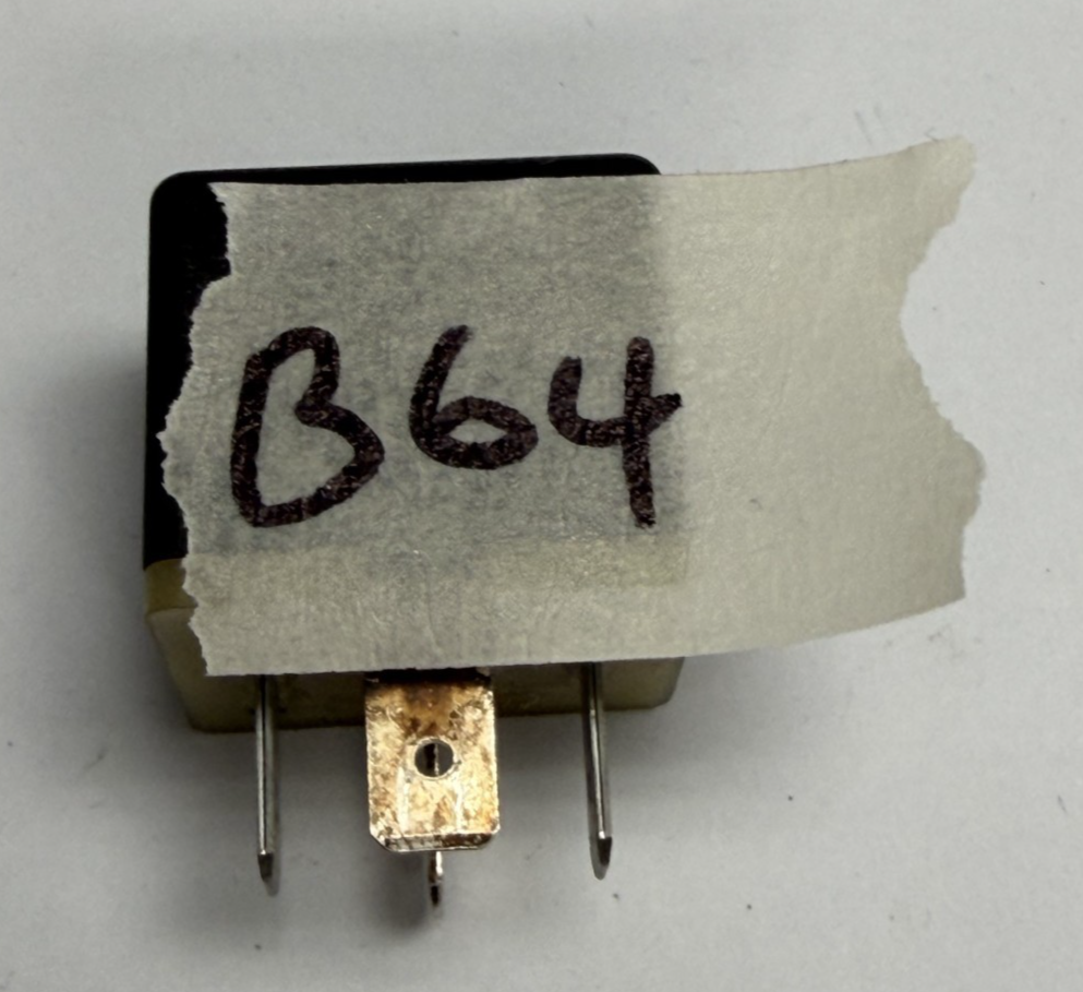 1999 2000 2001 2002 2003 2004 2005 Audi TT Multifunction Relay 141951253B Black