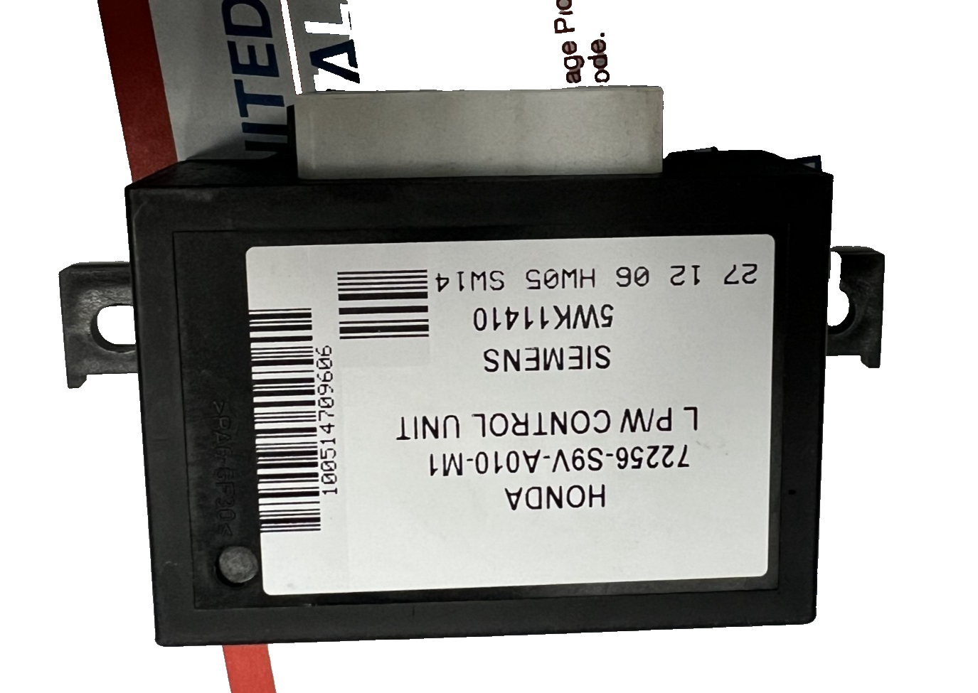 03-08 Honda Pilot Window Control Module Front Left LH 72256 S9V A010 M1