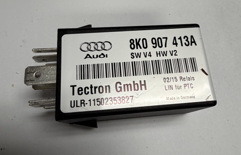 2013-2017 Audi A4 A5 Q5 Engine Compartment Power Fuse Relay 8K0 907 413A