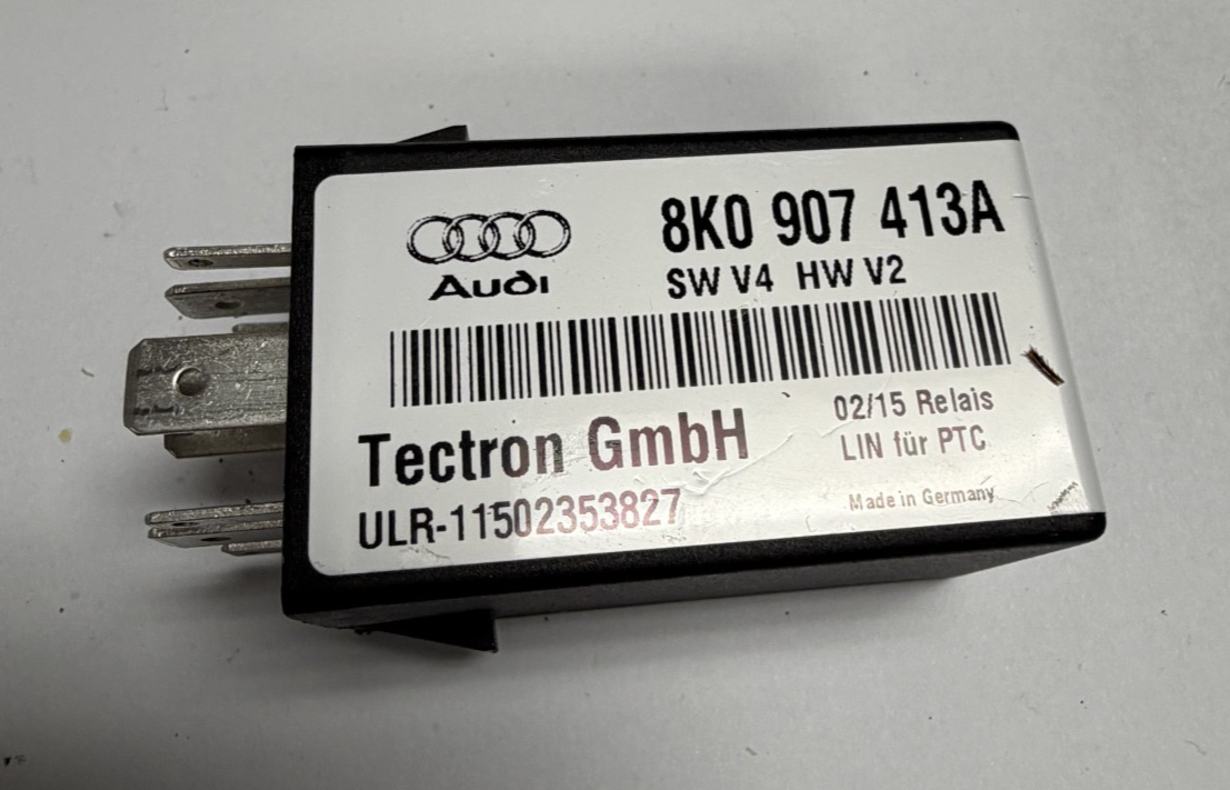 2013-2017 Audi A4 A5 Q5 Engine Compartment Power Fuse Relay 8K0 907 413A