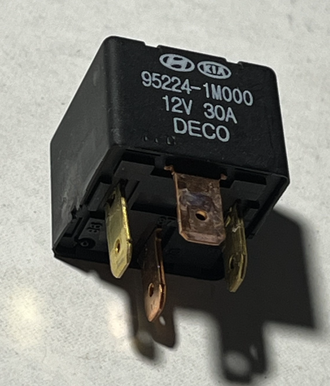Deco 4 Pin Multi-Purpose Relay 12V 30A OEM 95224 1M000 fits Hyundai Kia