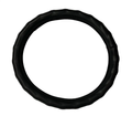 Universal Steering Wheel Cover with Pattern Black Steering Wheel Protection by Unbranded