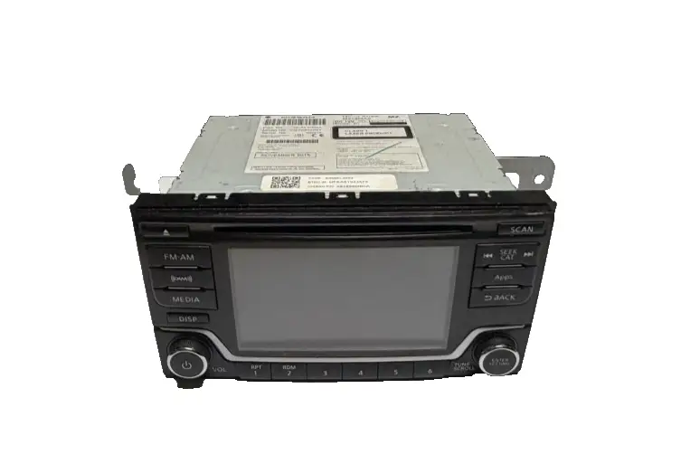 Single CD AM FM SAT Radio Receiver Player 28185 9MB0A fits 14-17 Nissan Frontier by Nissan