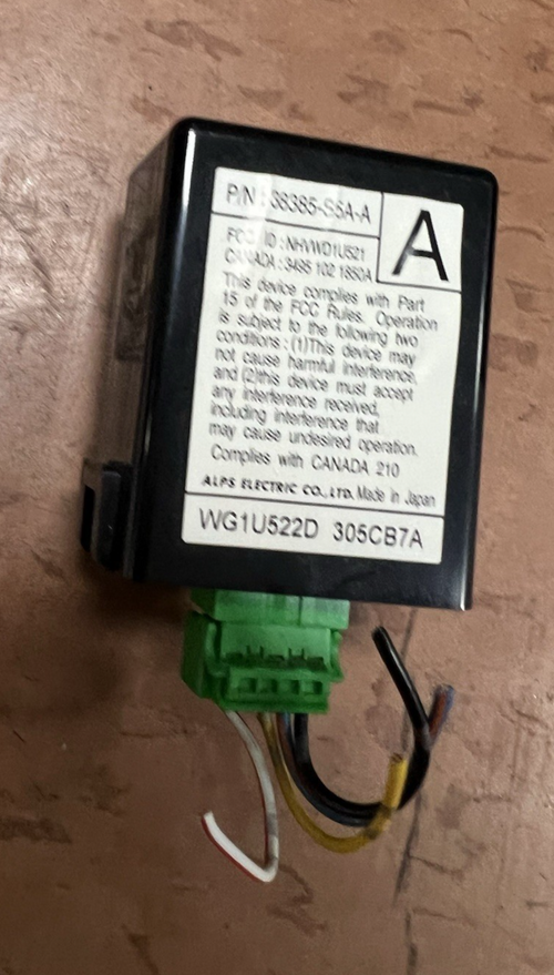 2001 2002 2003 2004 2005 Honda Civic Keyless Entry Module OEM 38385-S6A-A