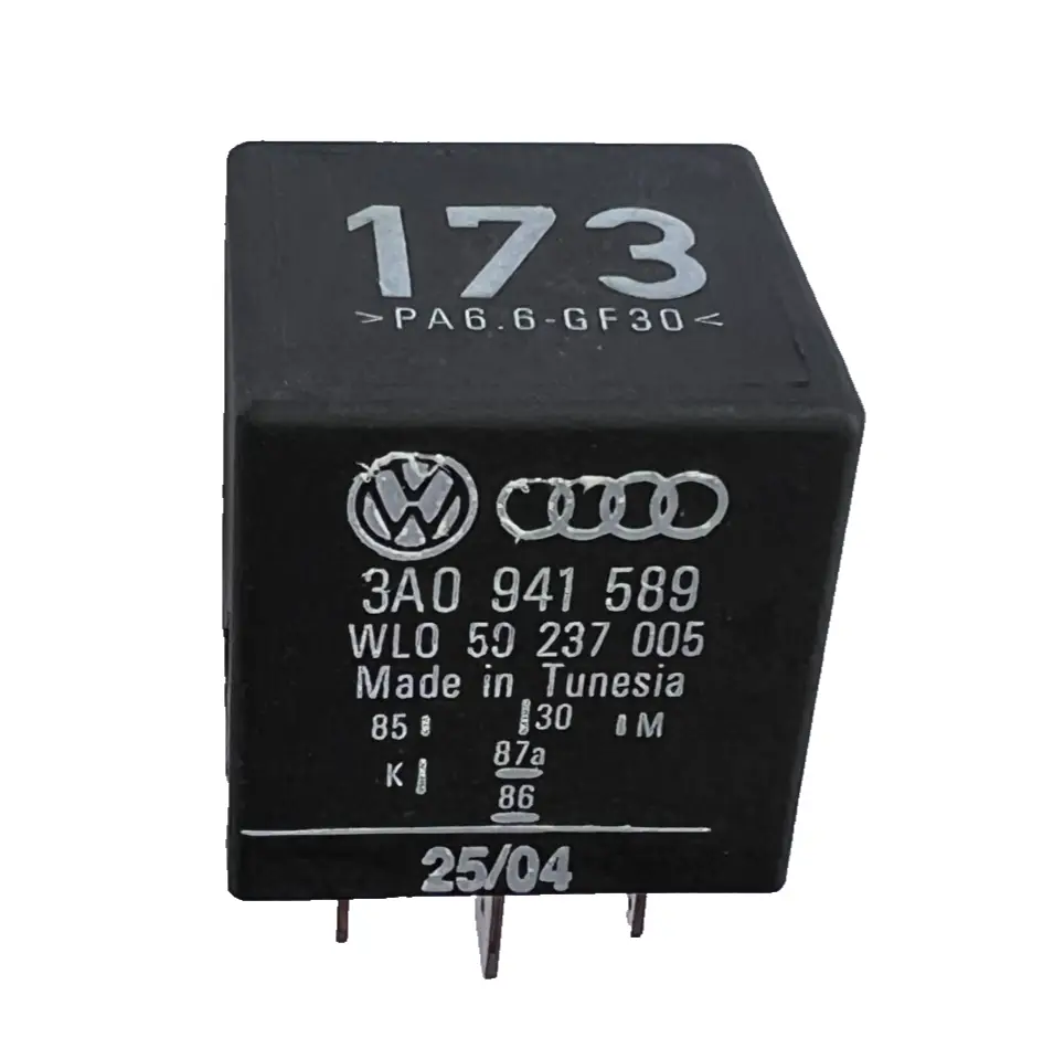 99-02 Volkswagen Cabrio Daytime Running Lights Relay 3A0 941 589, WL0 50 237 005 by Volkswagen